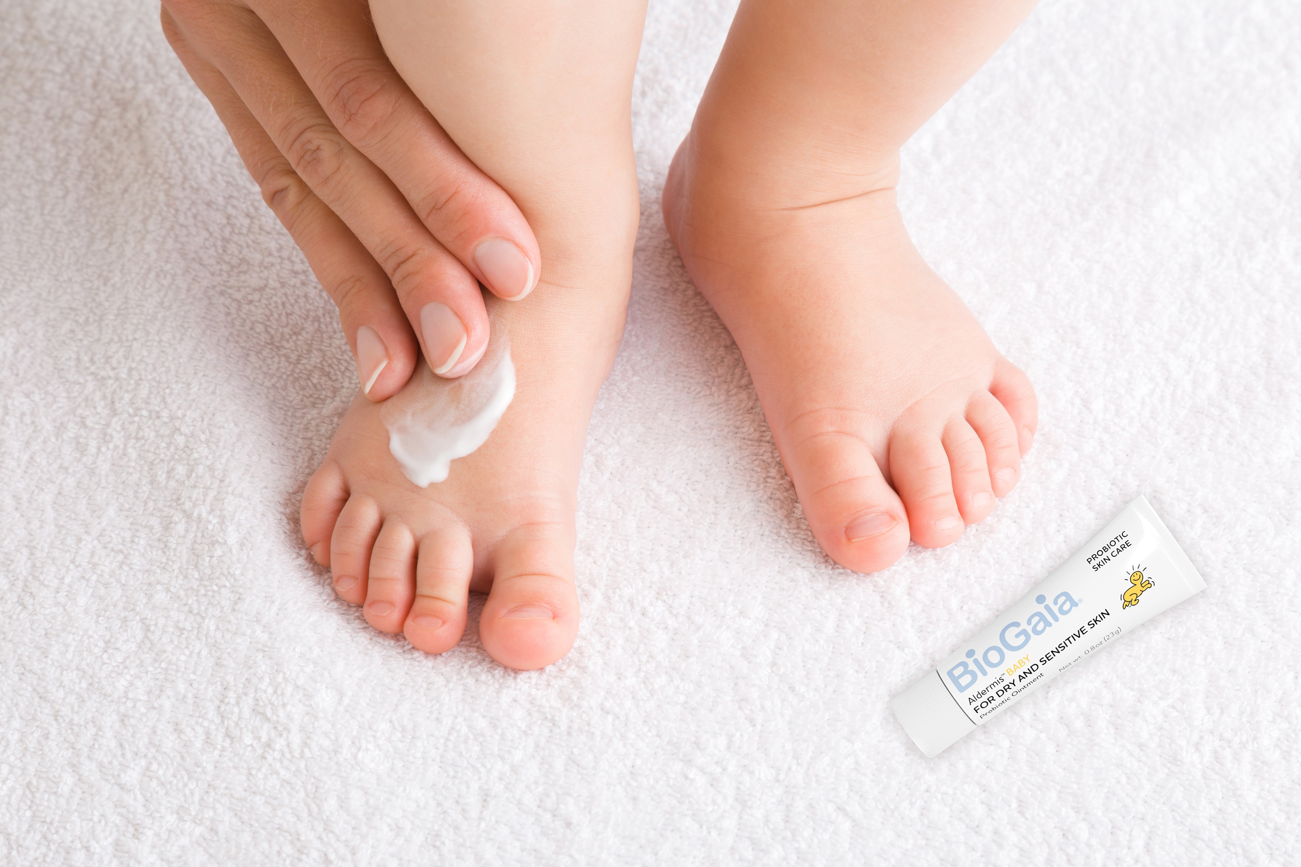 BioGaia Aldermis BABY -probioottivoide testissä – ”Atooppinen iho rauhoittui jo kahdessa viikossa”